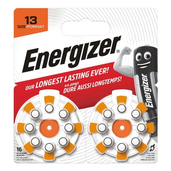 Energizer 16er-Pack Hrgerte-Batterie 13