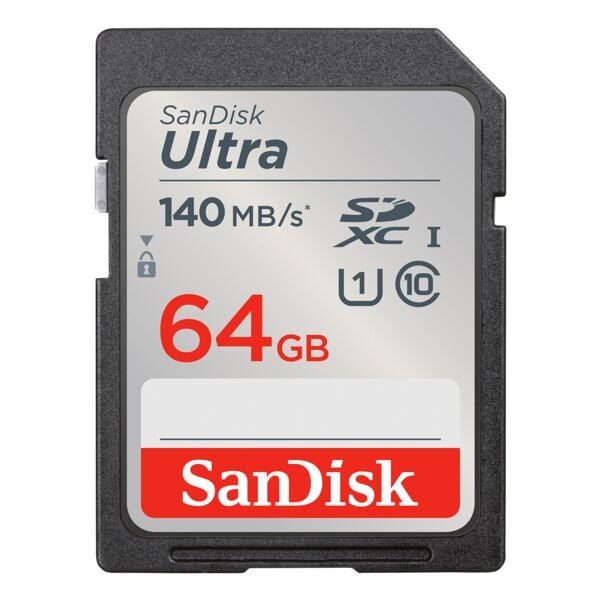 SanDisk SDXC-Speicherkarte Ultra 64 GB - 140 MB/s