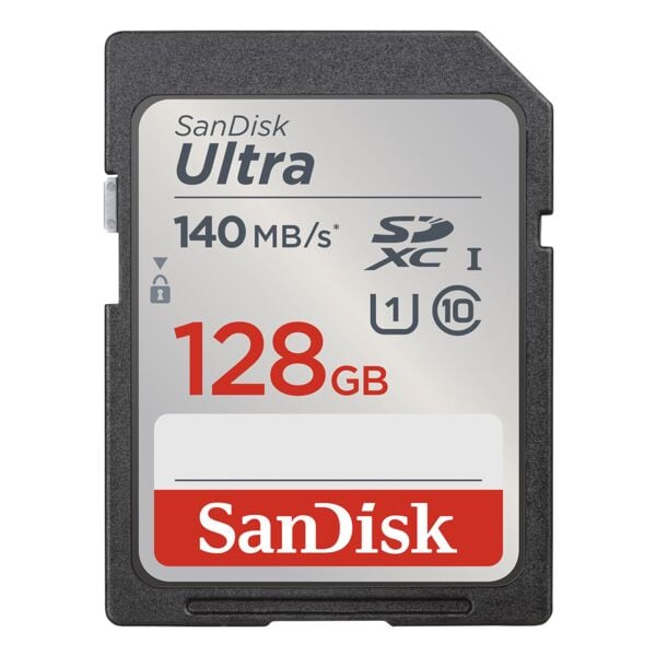 SanDisk SDXC-Speicherkarte »Ultra 128 GB - 140 MB/s« SanDisk SDXC-Speicherkarte »Ultra 128 GB - 140 MB/s«
