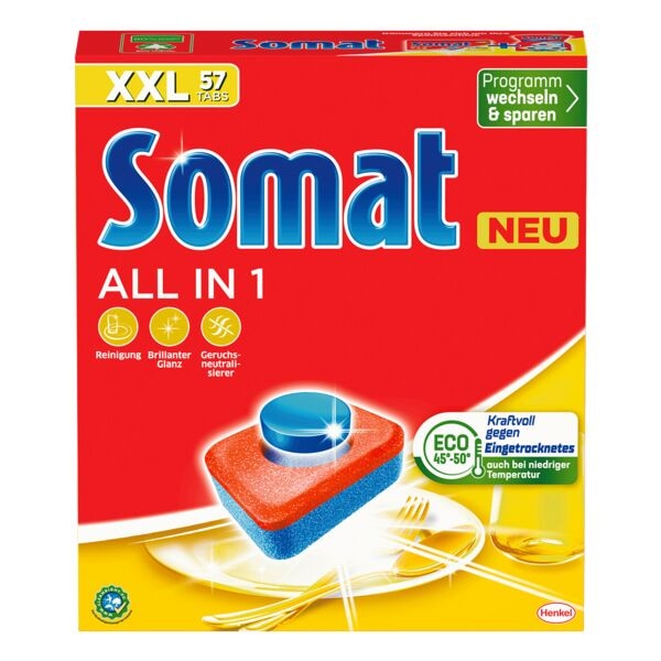 Somat All in 1 Splmaschinentabs 57 Stck