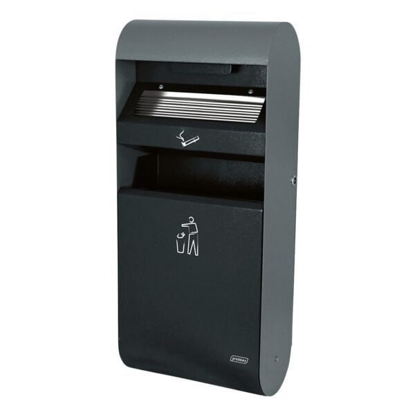 cookmax Wandascher-Abfall-Kombination 14 L