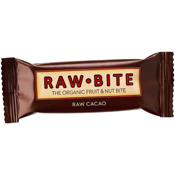 Raw Bite 12er-Pack Bio-Msliriegel Raw Cacao