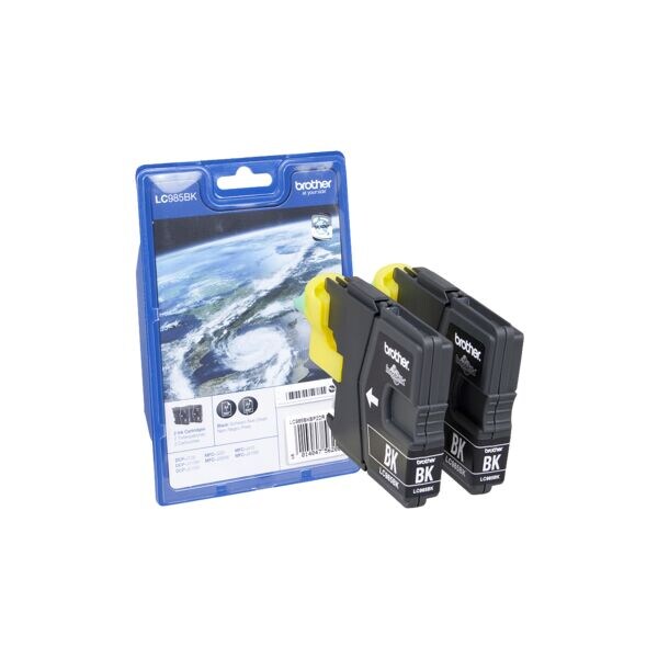 Brother Doppelpack Tintenpatrone »LC-985BK« Brother Doppelpack Tintenpatrone »LC-985BK«