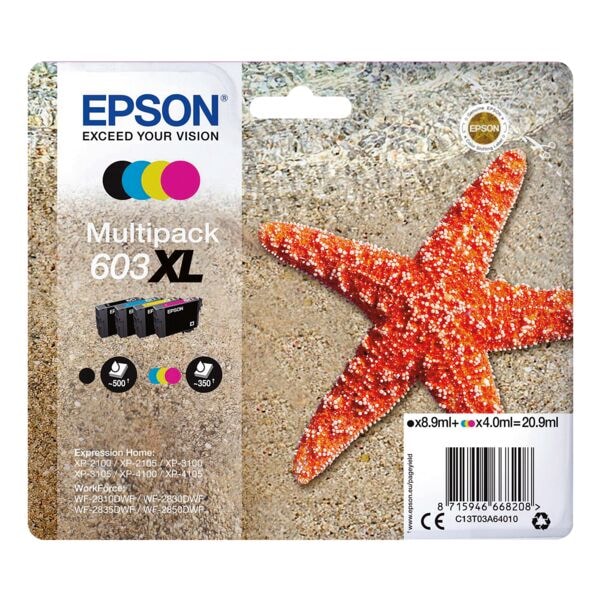 Epson 4tlg. Tintenpatronen-Set »603XL« Epson 4tlg. Tintenpatronen-Set »603XL«