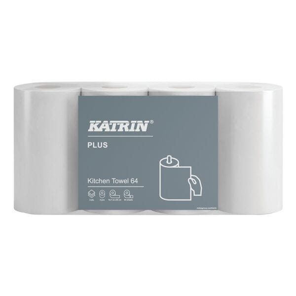 Katrin Küchenrollen »Plus« 3-lagig, 4 Rollen