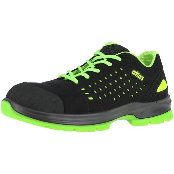 atlas S1 Sicherheitshalbschuh »S1 SL 20 green« Größe 42 Weite 10 schwarz / grün atlas S1 Sicherheitshalbschuh »S1 SL 20 green« Größe 42 Weite 10 schwarz / grün