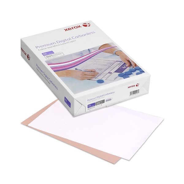 Xerox 250er-Pack Durchschreibepapier Carbonless pre-collated Straight A4 wei / rosa