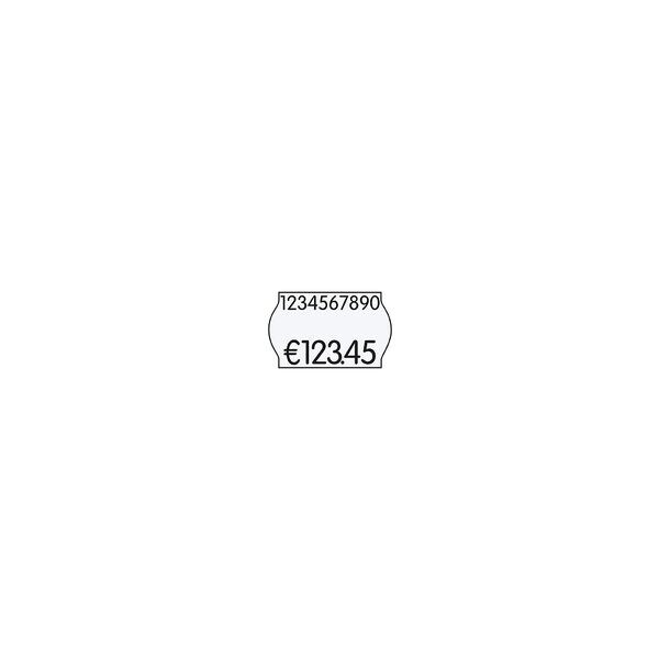 CreenLine 36er-Pack Preisauszeichnungsetiketten 26 x 16 mm wei ablsbar (je 1200 Stck)