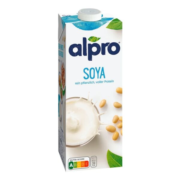 alpro Milchalternative: Sojadrink Soya Original 1 Liter
