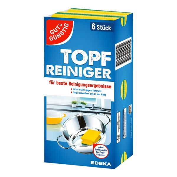 Gut und Gnstig Topfreiniger 6er-Pack