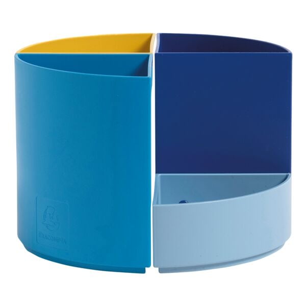 EXACOMPTA 3 Stiftek�cher Bee Blue �The Quarter�