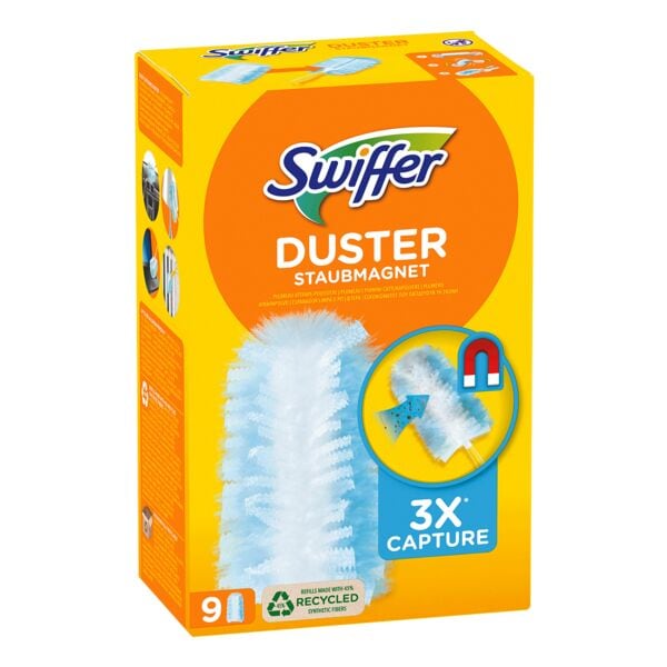 Swiffer 9er-Pack Staubtcher XXL fr Duster Staubmagnet Nachfllpack