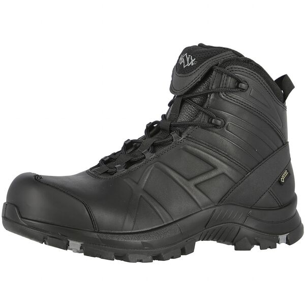 HAiX Sicherheitshochschuhe S3 SAFETY50 MID Black Eagle Gre 42 (UK 9)