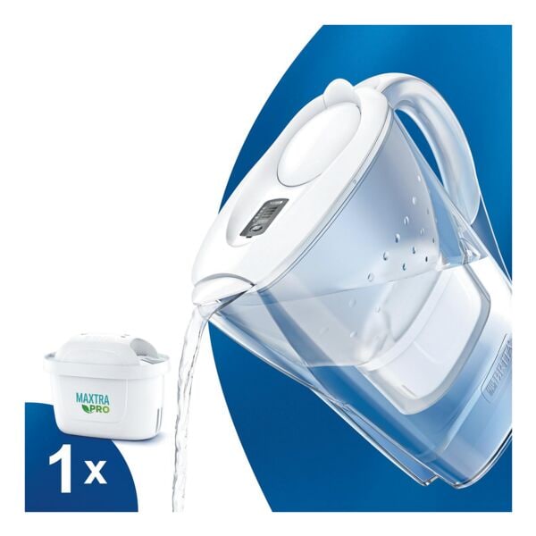 BRITA Tischwasserfilter »Marella« weiß 2,4 Liter mit MAXTRA PRO