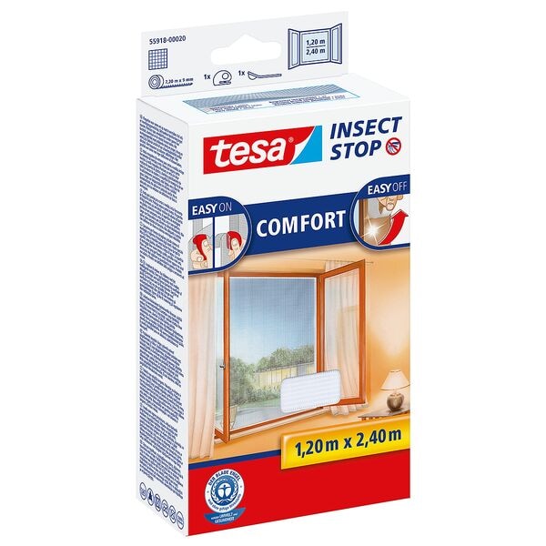 tesa Fliegengitter »Insect Stop COMFORT« - 1,2 x 2,4 m tesa Fliegengitter »Insect Stop COMFORT« - 1,2 x 2,4 m