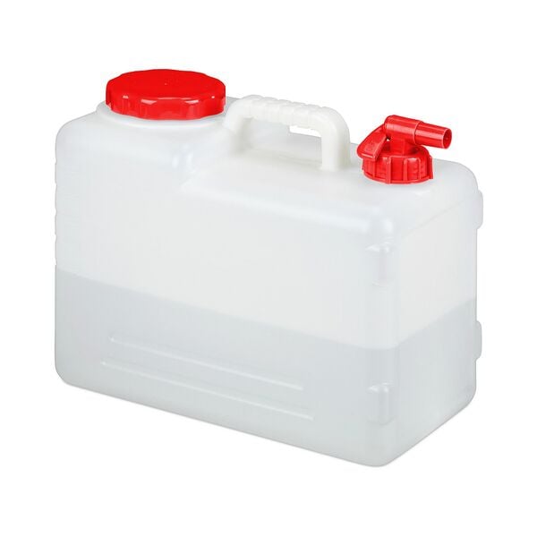 relaxdays Wasserkanister mit Hahn 10 l relaxdays Wasserkanister mit Hahn 10 l