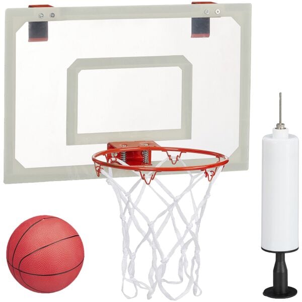 relaxdays Basketballkorb frs Zimmer