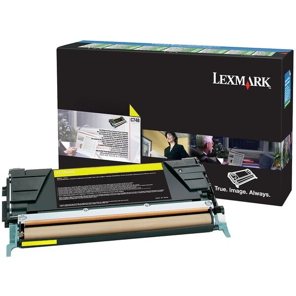 Lexmark Toner C748H3YG gelb