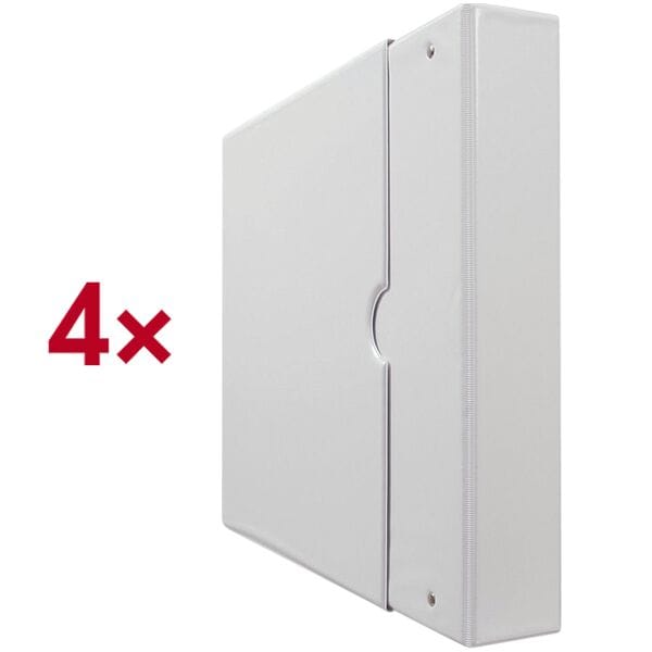 EICHNER 4x Ringbuch und Schuber A4 - 4 cm