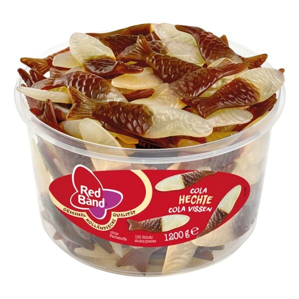 Red Band 100er-Pack Fruchtgummi �Cola Hechte� 1200 g