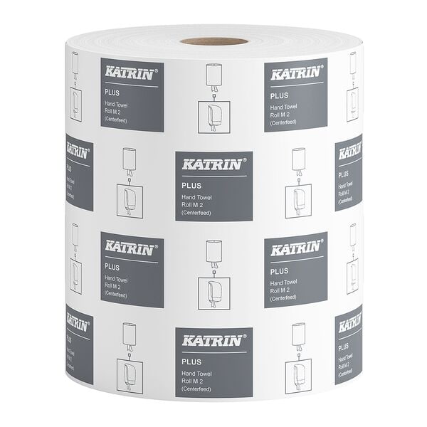 6x Handtuchrolle Katrin Centerfeed M2 2-lagig, weiß, 20,5 cm x 30 cm aus Recyclingpapier mit Endlospapier - 21600 Blatt gesamt 6x Handtuchrolle Katrin Centerfeed M2 2-lagig, weiß, 20,5 cm x 30 cm aus Recyclingpapier mit Endlospapier - 21600 Blatt gesamt