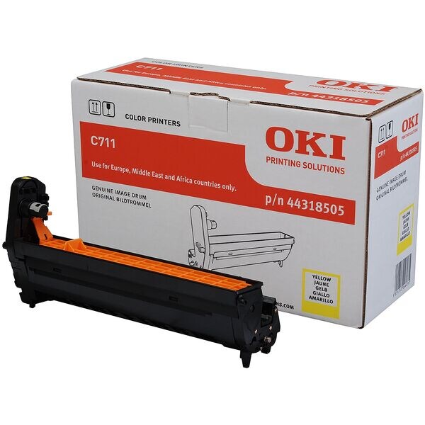 OKI Trommel (ohne Toner) 44318505 gelb