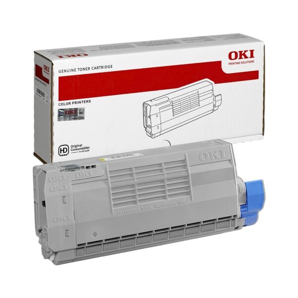 OKI Toner »46507613« gelb