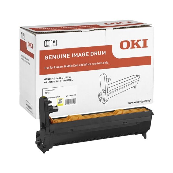 OKI Bildtrommel »46507413« gelb für C-712