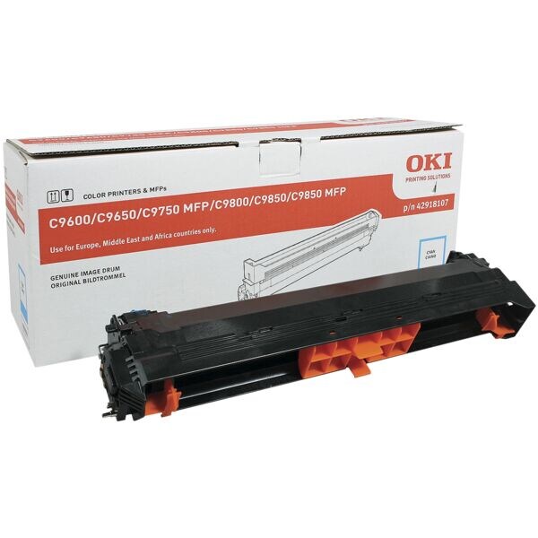 OKI Trommel (ohne Toner) »42918107« cyan für C-9600
