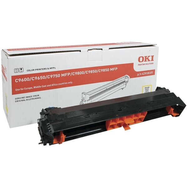 OKI Trommel (ohne Toner) »42918105« gelb für C-9600