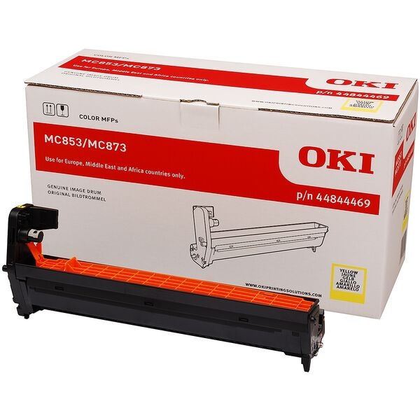 OKI Trommel (ohne Toner) »44844469« gelb für MC853/873/883