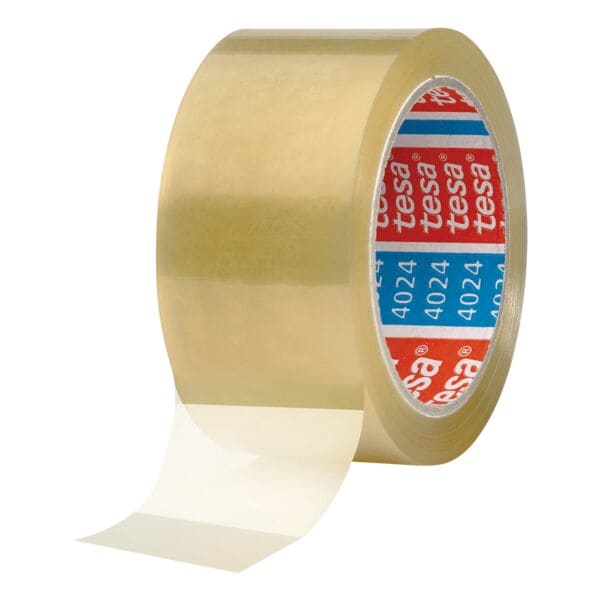 Packband tesa tesapack® 4024 PV4, 50 mm breit, 66 Meter lang - leise abrollbar