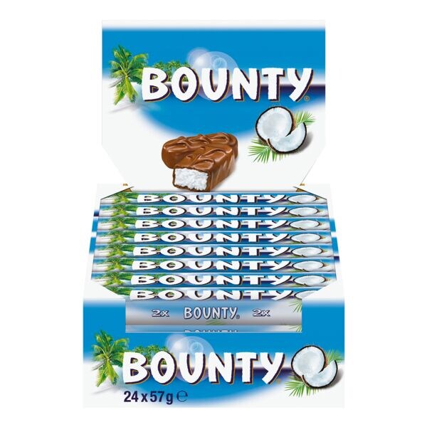 Schokoladenriegel Bounty 24x 57 g