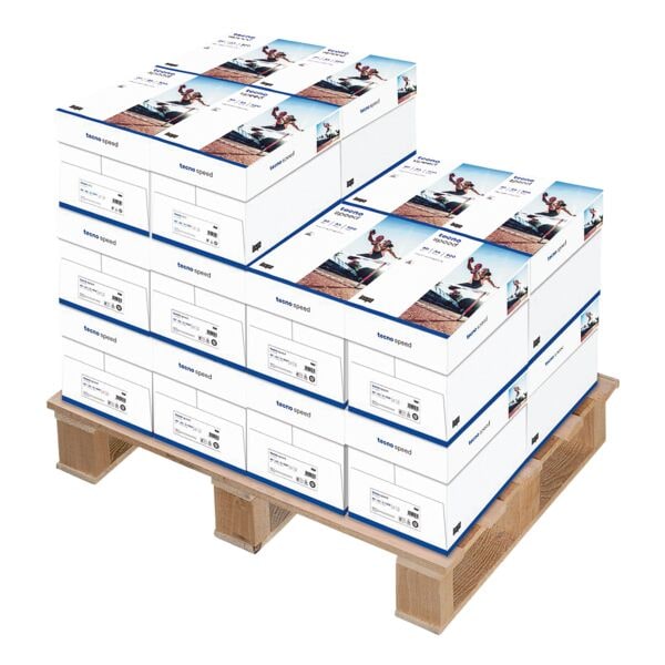 100x Multifunktionspapier A4 Inapa tecno Speed - 50000 Blatt gesamt, 80g/qm 100x Multifunktionspapier A4 Inapa tecno Speed - 50000 Blatt gesamt, 80g/qm