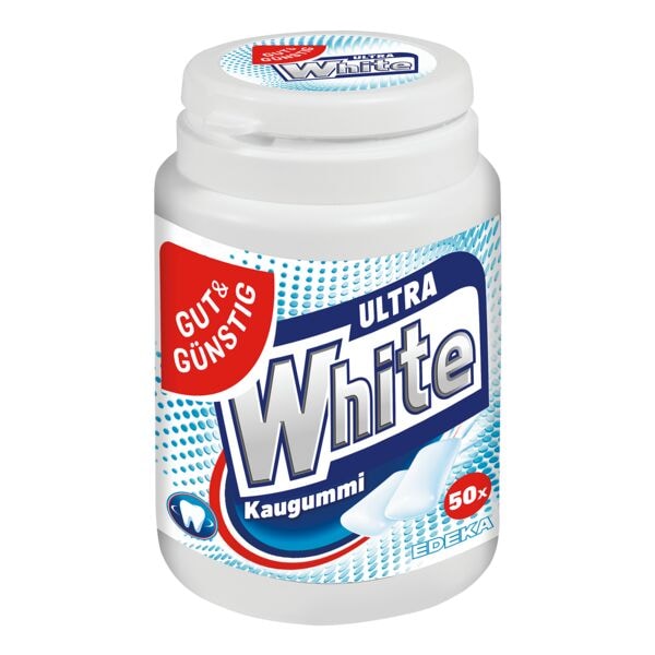 Gut und Gnstig Kaugummi Ultra White 70,5g