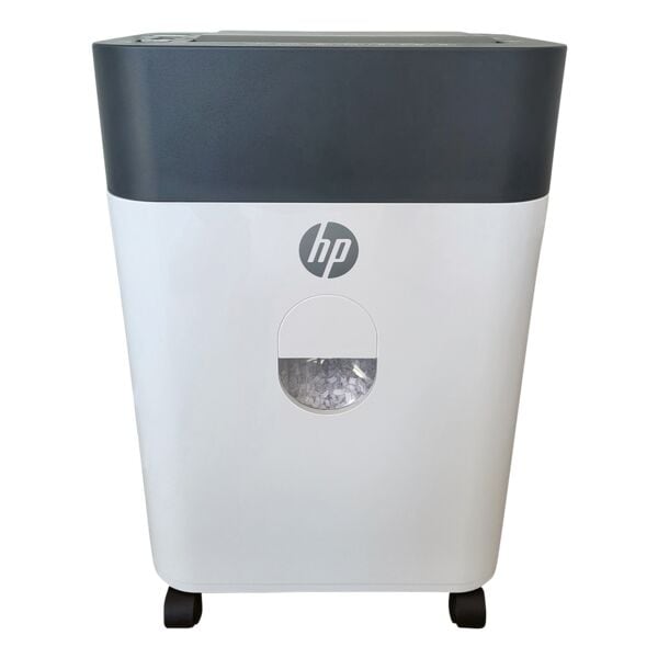 Aktenvernichter HP OneShred Auto 100CC, Sicherheitsstufe 4, Partikelschnitt (4,3 x 12 mm), bis 100 Blatt Aktenvernichter HP OneShred Auto 100CC, Sicherheitsstufe 4, Partikelschnitt (4,3 x 12 mm), bis 100 Blatt