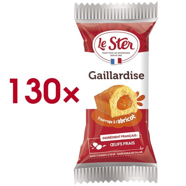 Le Ster 130er-Pack Kuchen Snack �Mini Aprikose� 30 g
