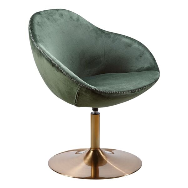 Wohnling Besuchersessel �Sarin� Samt drehbar