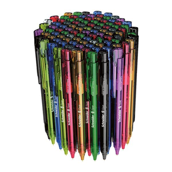 100x Schneider Fave 770 farbig sortiert Kugelschreiber dokumentenecht 100x Schneider Fave 770 farbig sortiert Kugelschreiber dokumentenecht