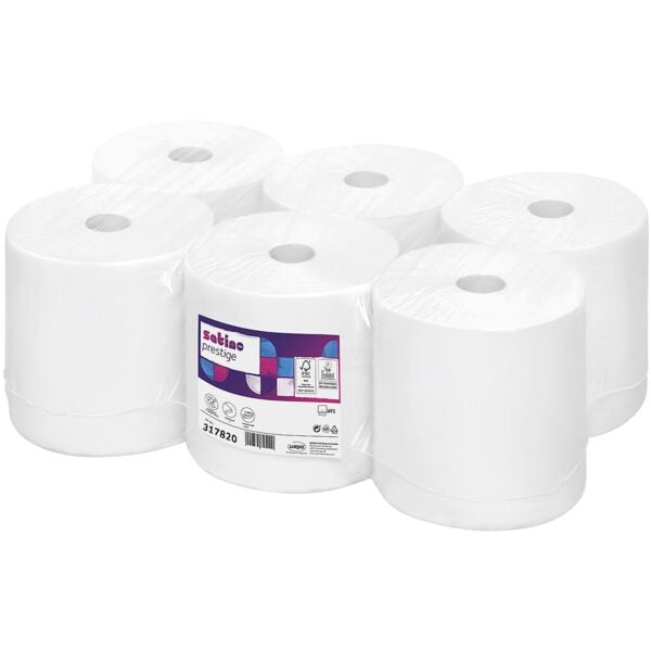 Papierhandtcher wepa Prestige 2-lagig, hochwei aus Zellstoff mit Endlospapier