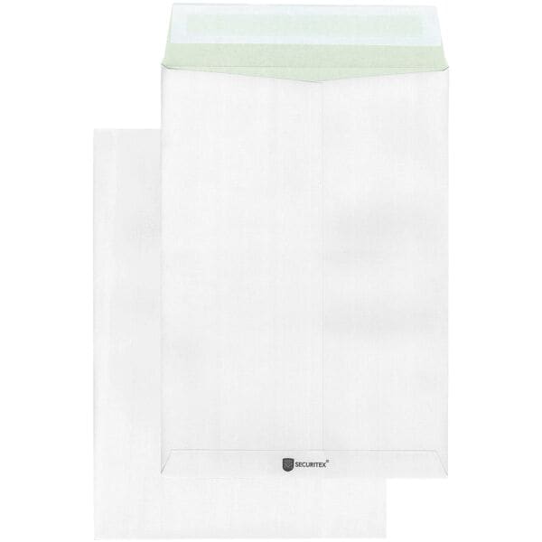 Mailmedia 100 Versandtaschen Securitex B4 130 g/m ohne Fenster blickdicht / reifest / wasserfest