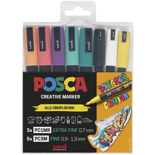 POSCA 8er-Pack Acrylstifte POSCA