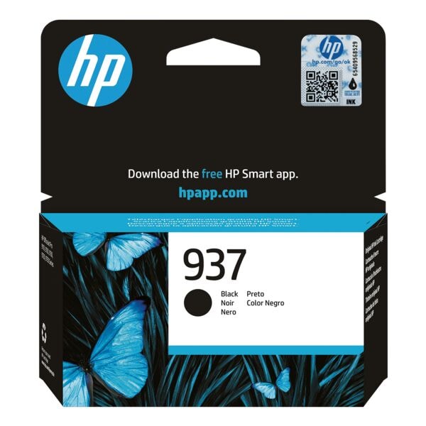 HP Tintenpatrone HP 937, schwarz - 4S6W5NE HP Tintenpatrone HP 937, schwarz - 4S6W5NE