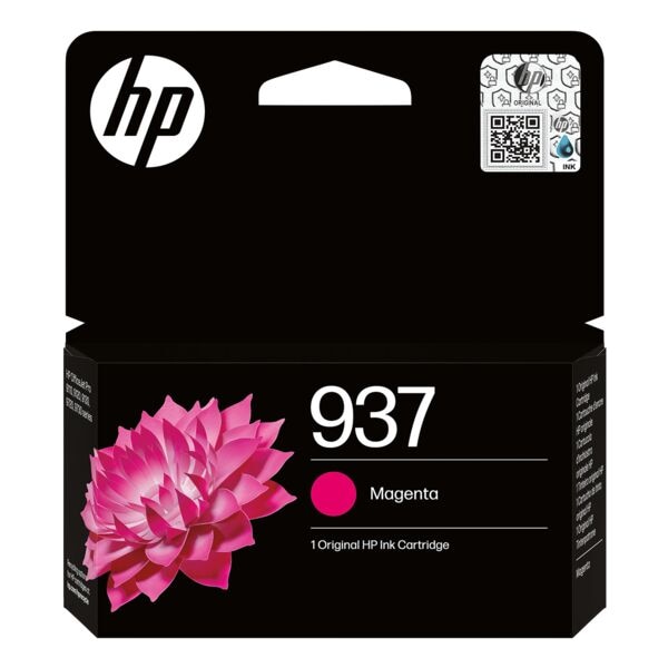 HP Tintenpatrone HP 937, magenta - 4S6W3NE HP Tintenpatrone HP 937, magenta - 4S6W3NE