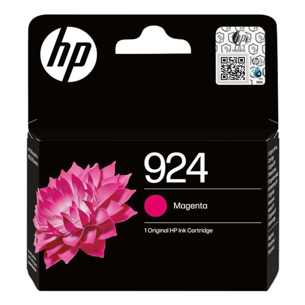 HP Tintenpatrone HP 924, magenta - 4K0U4NE#CE1 HP Tintenpatrone HP 924, magenta - 4K0U4NE#CE1