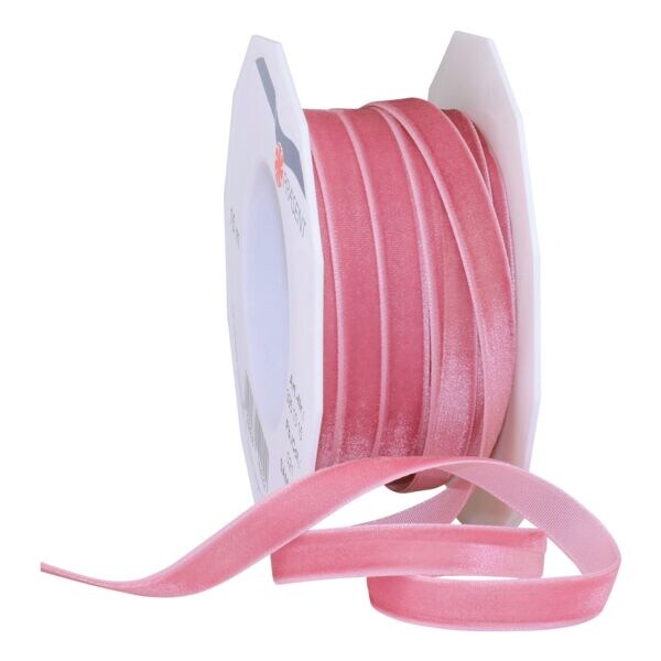 PRSENT Geschenkband Samt 10 mm x 15 m