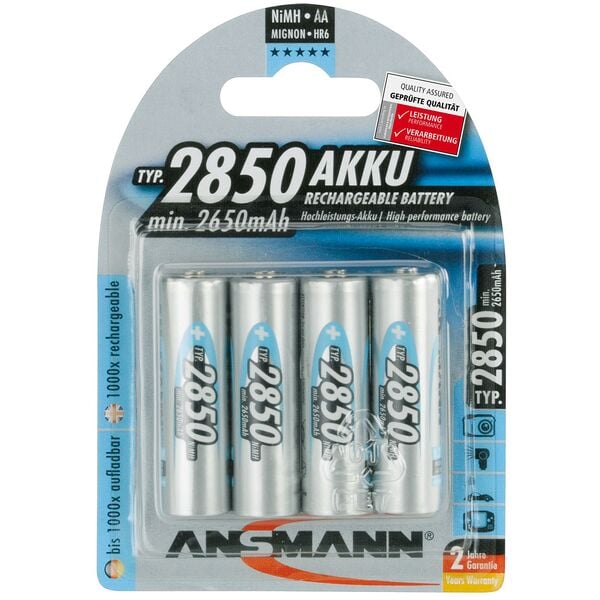 Ansmann 4x Akkus AA / Mignon 2650 mAh Ansmann 4x Akkus AA / Mignon 2650 mAh