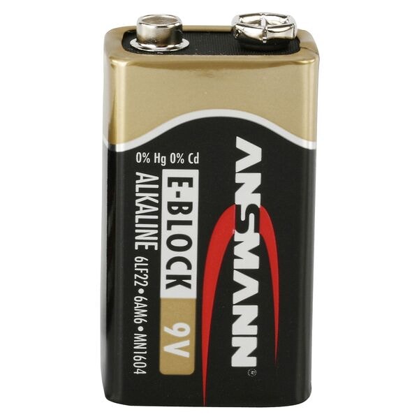 Ansmann 10er-Pack Batterien X-POWER E-Block 9,0 V