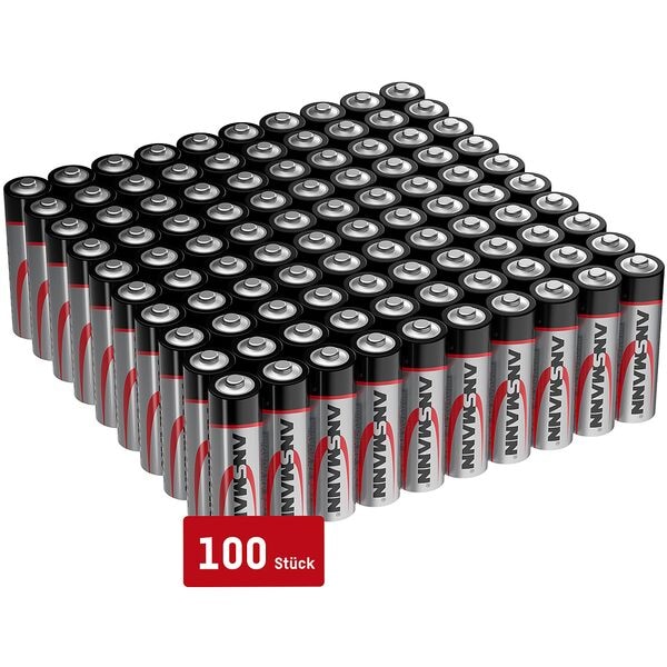 Ansmann 100er-Pack Batterien Mignon AA 1,5 V