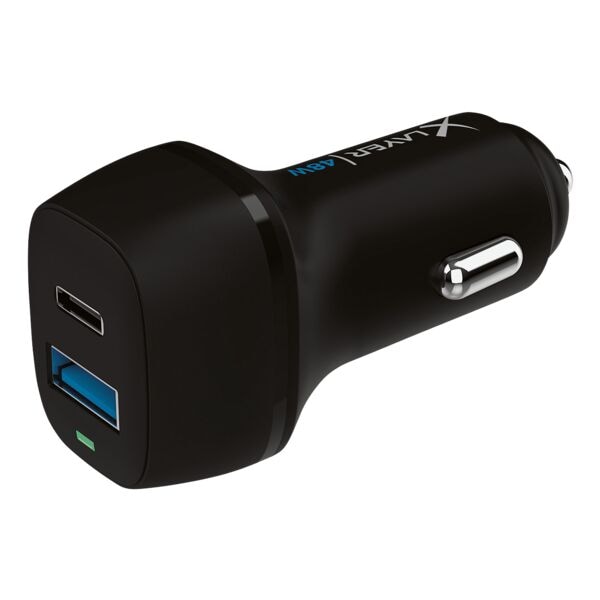 Xlayer KFZ-Ladegerät 48W USB-C und USB-A